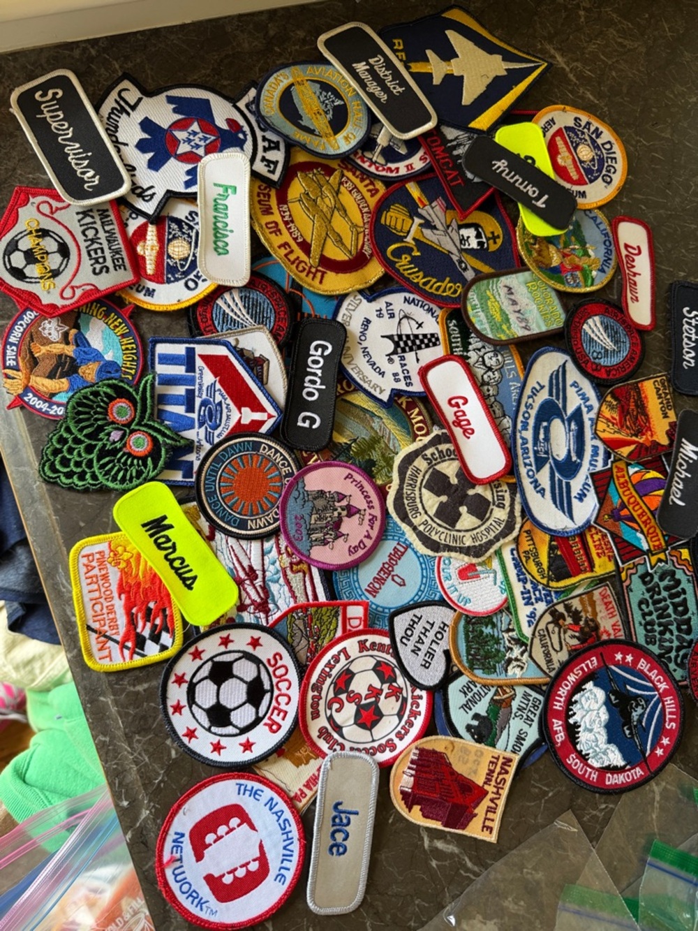 Vintage Assorted Patches Collection